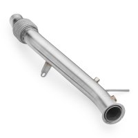 RM Motors Downpipe for BMW 1er 120d E81 - without DPF - without Catalyst - 63,5mm / 2,5"