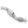 RM Motors Downpipe for BMW 3er 320d E91 - without DPF - without Catalyst - with Silencer - 63,5mm / 2,5"