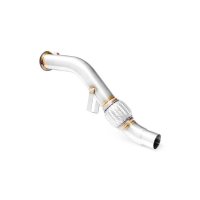 RM Motors Downpipe for BMW 1er 118d E87 - without Catalyst - 63,5mm / 2,5"