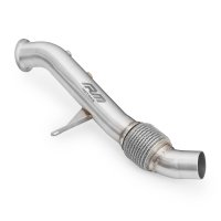 RM Motors Downpipe for BMW 3er 318d E91 - without Catalyst - 63,5mm / 2,5"