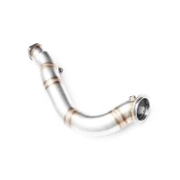 RM Motors Downpipe for BMW 3er 335i E91 - without Catalyst - 76mm / 3"