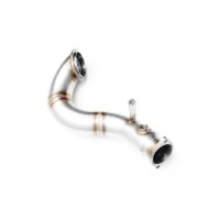 RM Motors Downpipe for BMW 3er 335i E93 - without Catalyst - 76mm / 3"