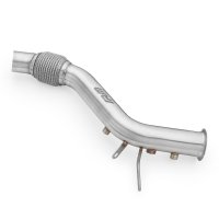 RM Motors Downpipe for BMW X3 sDrive18d F25 - without DPF - without Catalyst - 63,5mm / 2,5"