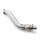 RM Motors Downpipe for BMW 3er 316i F30 F80 - without Catalyst - 76mm / 3"
