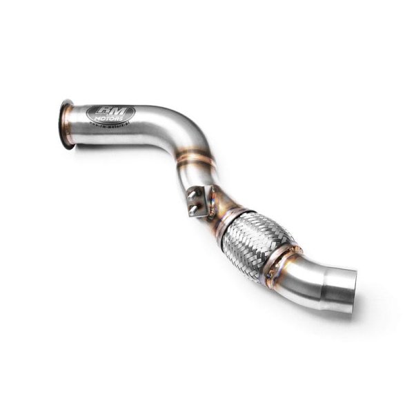 RM Motors Downpipe for BMW 3er 318d E91 - without Catalyst - 63,5mm / 2,5"