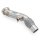 RM Motors Downpipe for BMW 7er 740 Le xDrive G11 G12 - without Catalyst - 89mm / 3,5"