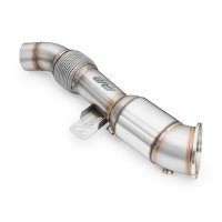 RM Motors Downpipe for BMW 5er Touring 540i xDrive G31 - with Sport Catalyst 100 CPSI Euro 4 - 76mm / 3"