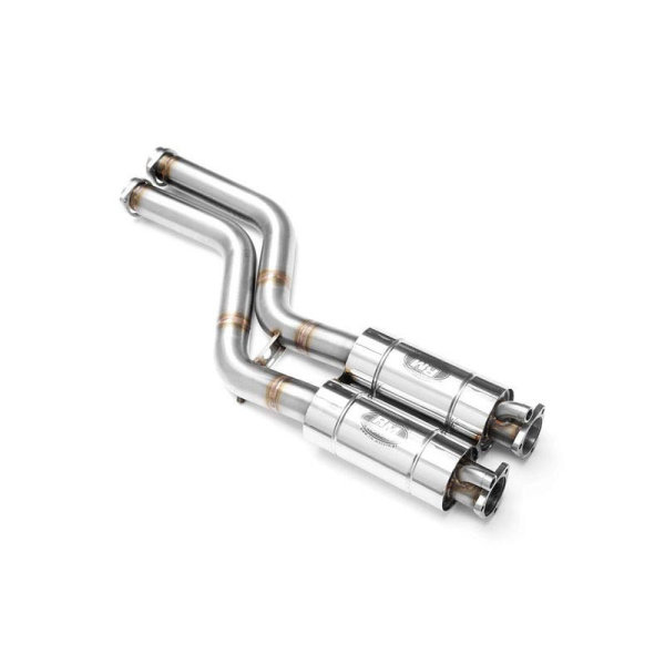 RM Motors Downpipe for BMW 3er Coupe M3 E46 - without Catalyst - 63,5mm / 2,5"
