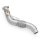 RM Motors Downpipe for BMW 5er 530d E60 - without Catalyst - 76mm / 3"