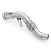 RM Motors Downpipe for BMW 3er Touring 330d E91 - without Catalyst - 76mm / 3"