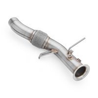RM Motors Downpipe for BMW 6er 635d E63 - without DPF -...