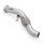 RM Motors Downpipe for BMW 5er 535d E60 - without DPF - without Catalyst - 76mm / 3"