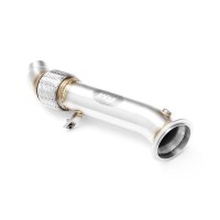 RM Motors Downpipe for BMW 3er 328i F30 F80 - without Catalyst - 76mm / 3"