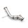 RM Motors Downpipe for BMW 5er 530d xDrive F10 - without Catalyst - 76mm / 3"