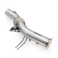 RM Motors Downpipe for BMW X5 xDrive30d F15 F85 - without Catalyst - 76mm / 3"