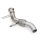 RM Motors Downpipe for BMW X5 xDrive30d E70 - without Catalyst - 76mm / 3"