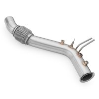 RM Motors Downpipe for BMW 5er Touring 520d F11 - without DPF - without Catalyst - 63,5mm / 2,5"