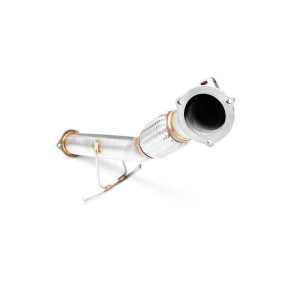 RM Motors Downpipe for Ford Focus II 2.5 RS DA, DP, HCP - without Catalyst - 89mm / 3,5"