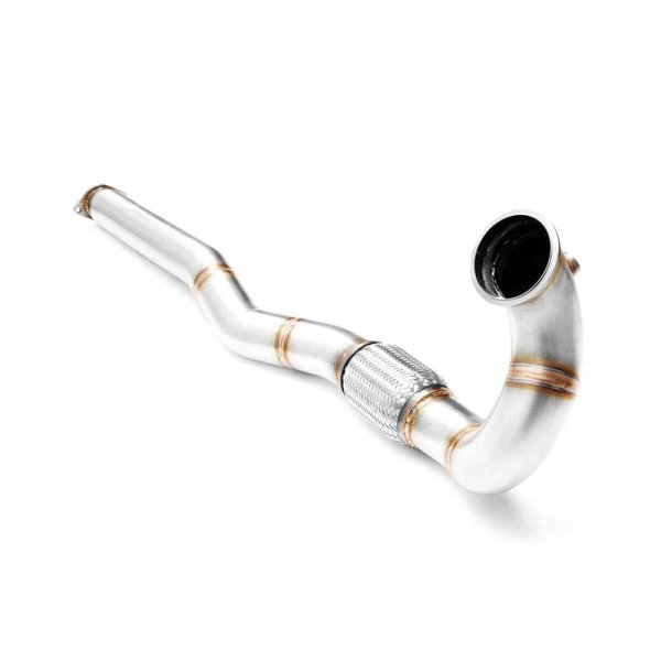 RM Motors Downpipe for Opel Astra H GTC 2.0 Turbo L08 - without Catalyst - 76mm / 3"