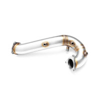 RM Motors Downpipe for Audi A4 Avant 3.0 TDI quattro 8K5, B8 - without DPF - without Catalyst - 76mm / 3"