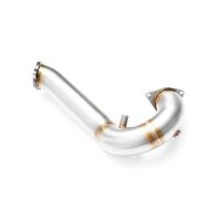 RM Motors Downpipe for Audi A4 3.0 TDI 8K2, B8 - without DPF - without Catalyst - 76mm / 3"