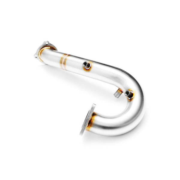 RM Motors Downpipe for Audi A5 2.7 TDI 8T3 - without DPF - without Catalyst - 63,5mm / 2,5"