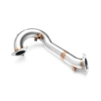 RM Motors Downpipe for Audi A7 Sportback 3.0 TDI quattro 4GA - without DPF - without Catalyst - 63,5mm / 2,5"