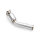 RM Motors Downpipe for Audi A4 Avant 2.0 TFSI Flexible fuel quattro 8K5, B8 - with Sports Catalyst (200 CPSI, Euro 3) - 76mm / 3"