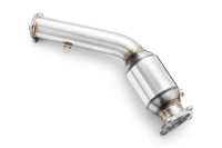 RM Motors Downpipe for Audi A5 2.0 TFSI 8T3 - with Sports Catalyst (200 CPSI, Euro 4) - 63,5mm / 2,5"
