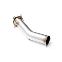 RM Motors Downpipe for Audi A4 2.0 TFSI 8EC, B7 - without Catalyst - 76mm / 3"