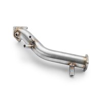 RM Motors Downpipe for Seat Exeo ST 2.0 TDi 3R5 - without DPF - without Catalyst - 63,5mm / 2,5"