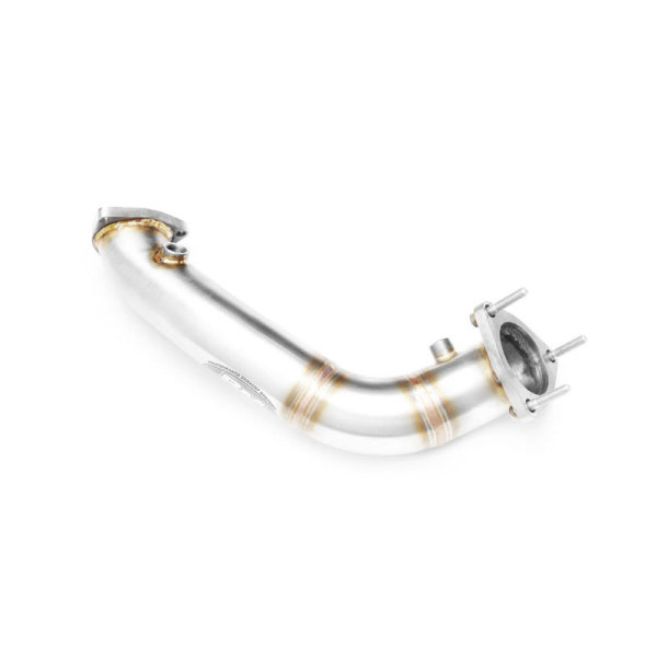 RM Motors Downpipe for Audi A4 Cabriolet 3.0 TDI quattro 8HE - without Catalyst - 63,5mm / 2,5"
