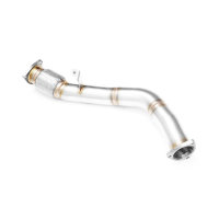 RM Motors Downpipe for Audi A4 Cabriolet 2.7 TDI 8HE - without Catalyst - 63,5mm / 2,5"