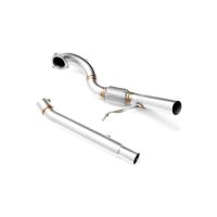 RM Motors Downpipe for Audi TT Roadster 1.8 T quattro 8N9 - without Catalyst - 76mm / 3"