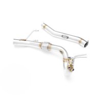 RM Motors Downpipe for Seat Altea 2.0 TDi 5P1 - without DPF - without Catalyst - 63,5mm / 2,5"