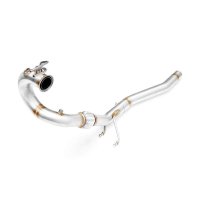 RM Motors Downpipe for Seat Leon 2.0 TDi 1P1 - without DPF - without Catalyst - 63,5mm / 2,5"
