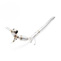 RM Motors Downpipe for Audi A3 2.0 TDI 8P1 - without DPF - without Catalyst - 76mm / 3"