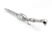 RM Motors Downpipe for VW Bora Variant 1.9 TDI 1J6 - with Sports Catalyst (100 CPSI, Euro 3) - 63,5mm / 2,5"