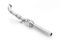 RM Motors Downpipe for VW Bora Variant 1.9 TDI 1J6 - with Sports Catalyst (100 CPSI, Euro 3) - 63,5mm / 2,5"