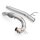 RM Motors Downpipe for VW Scirocco 2.0 TDI 137, 138 - without DPF - without Catalyst - 76mm / 3"