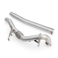 RM Motors Downpipe for Audi A3 Limousine S3 quattro 8VS - without Catalyst - 76mm / 3"