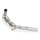 RM Motors Downpipe for Audi A3 Sportback 1.8 TFSI 8VA, 8VF - with Sports Catalyst (100 CPSI, Euro 4) - 76mm / 3"
