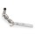 RM Motors Downpipe for Seat Leon SC 2.0 Cupra 5F5 - with Sports Catalyst (100 CPSI, Euro 4) - 76mm / 3"