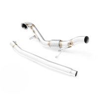 RM Motors Downpipe for Seat Leon ST 1.8 TSi 4Drive 5F8 - without Catalyst - 76mm / 3"