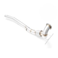 RM Motors Downpipe for VW Golf Alltrack 1.8 TSI 4motion BA5 - without Catalyst - 76mm / 3"