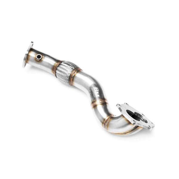RM Motors Downpipe for Mitsubishi Lancer VIII Sportback 2.0 Ralliart 4WD CX A - without Catalyst - 76mm / 3"
