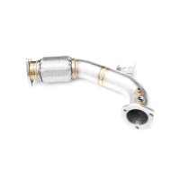 RM Motors Downpipe for Volvo V70 III 2.4 D 135 - without...
