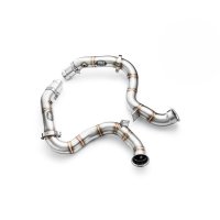 RM Motors Downpipe for Mercedes-Benz C-Klasse T-Model AMG C 63 S S205 - without Catalyst - 76mm / 3"