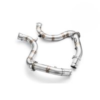 RM Motors Downpipe for Mercedes-Benz C-Klasse T-Model AMG C 63 S S205 - without Catalyst - 76mm / 3"