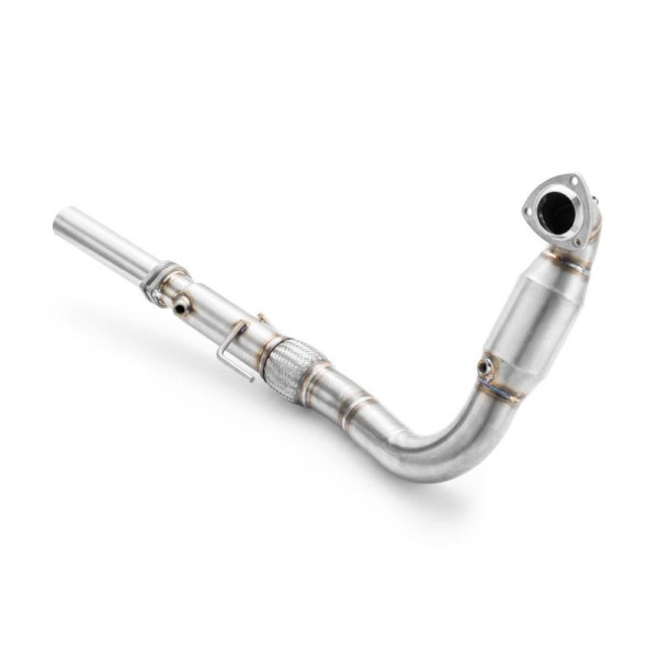 RM Motors Downpipe for Saab 44629 1.8 T YS3F - with Sports Catalyst (100 CPSI, Euro 4) - 76mm / 3"